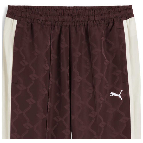 Puma Ανδρικό παντελόνι φόρμας T7 Jacquarded Woven Relaxed Track Pants